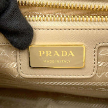 Load image into Gallery viewer, PRADA Re-Edition 1978 Medium Double Handle Handbag Beige1BB115 Nylon Saffiano LeatherLeather
