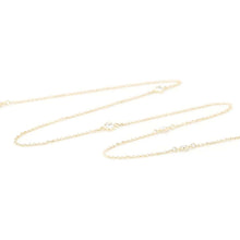 将图像加载到图库查看器中，TIFFANY&amp;Co. By the Yard 9PD Sprinkle Necklace60152575 18K Yellow Gold
