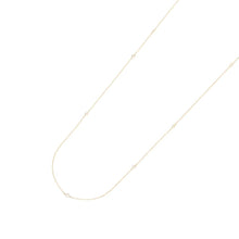 Load image into Gallery viewer, TIFFANY&amp;Co. By the Yard 9PD Sprinkle Necklace60152575 18K Yellow Gold
