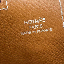 将图像加载到图库查看器中，HERMES H Tag Phone Case Shoulder Gold Epsom
