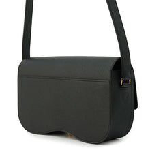 将图像加载到图库查看器中，HERMES Della Cavalleria Elan Black Epsom
