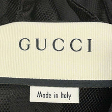 Load image into Gallery viewer, GUCCI Ob the Grid Hooded Jacket Size 42 Black631105 Nylon100%
