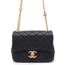 将图像加载到图库查看器中，CHANEL Mini Matelasse ChainShoulder Bag BlackAS2379 Lambskin Size 17
