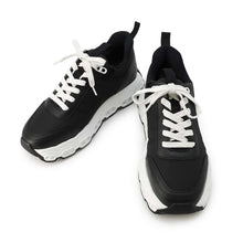 将图像加载到图库查看器中，HERMES Impulse Sneakers Black Nylon Leather Size 38
