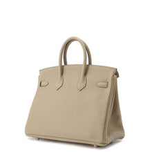 将图像加载到图库查看器中，HERMES Birkin Beige Marfa Togo Leather Size 25
