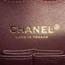 Load image into Gallery viewer, CHANEL Matelasse W Chain W Flap Shoulder Bag BlackA01112 Lambskin Size 25
