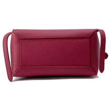 将图像加载到图库查看器中，CELINE Belt bag Bordeaux Leather Size Nano
