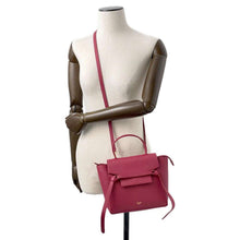 Load image into Gallery viewer, CELINE Belt bag Bordeaux Leather Size Nano
