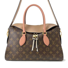 将图像加载到图库查看器中，LOUIS VUITTON Tuileries Tote Sesame Peche ClaimM44270 Monogram
