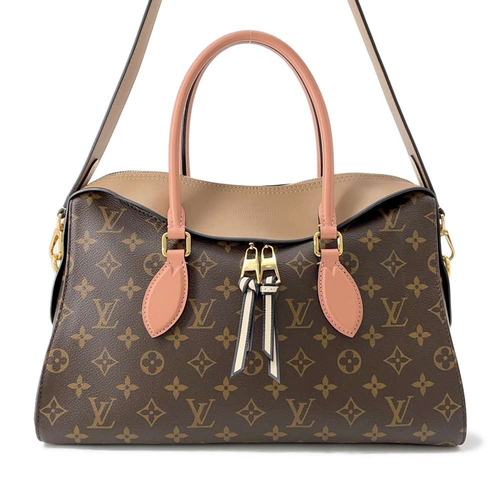 LOUIS VUITTON Tuileries Tote Sesame Peche ClaimM44270 Monogram