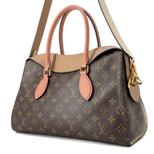 将图像加载到图库查看器中，LOUIS VUITTON Tuileries Tote Sesame Peche ClaimM44270 Monogram
