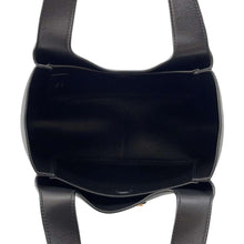 Load image into Gallery viewer, PRADA Vitello Dino Handbag Black1BG335 Leather Size Medium
