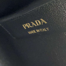 Load image into Gallery viewer, PRADA Vitello Dino Handbag Black1BG335 Leather Size Medium
