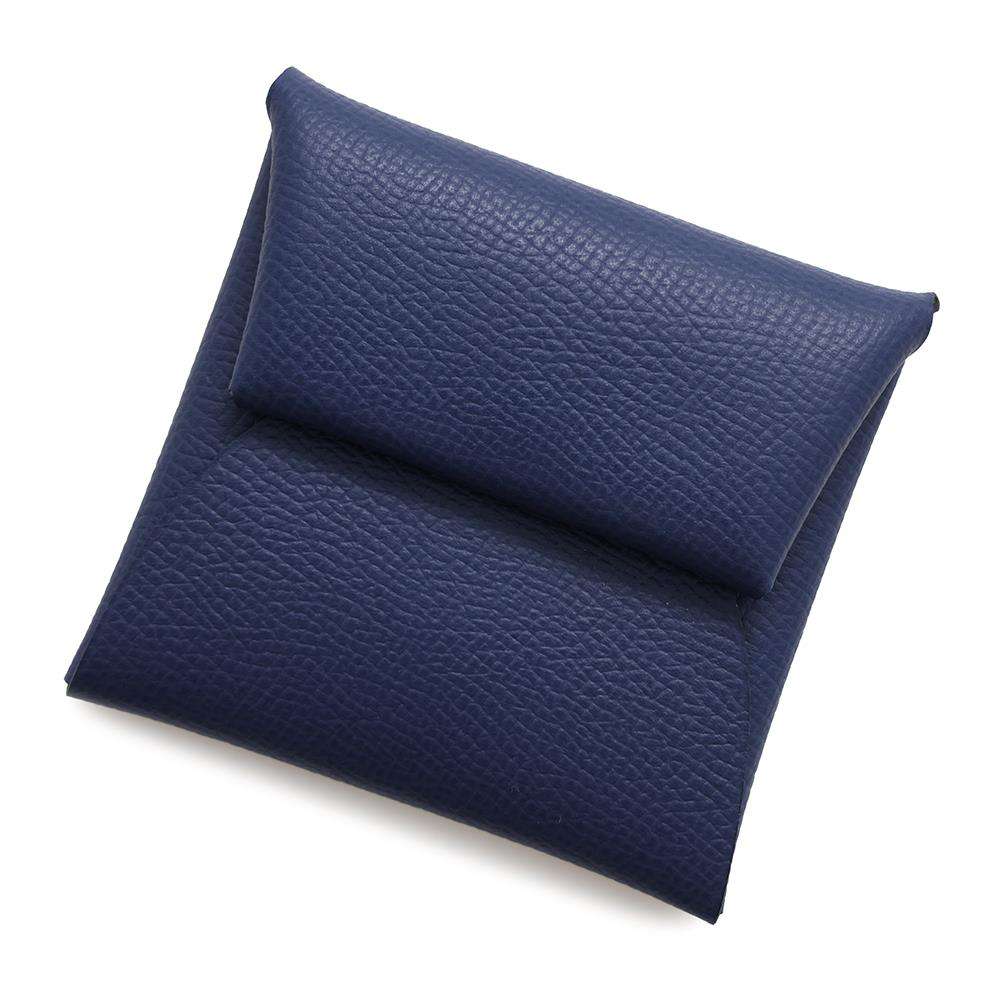 HERMES Bastia Verso Blue Saphir/Vert Anglance Epsom