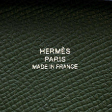 Load image into Gallery viewer, HERMES Bastia Verso Blue Saphir/Vert Anglance Epsom
