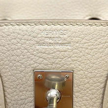 将图像加载到图库查看器中，HERMES Birkin Beton Togo Leather Size 25
