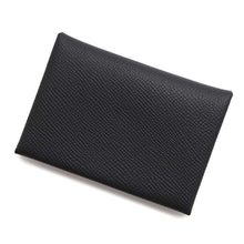 将图像加载到图库查看器中，HERMES Calvi Duo Black Epsom
