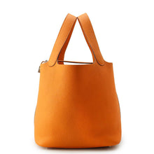 Load image into Gallery viewer, HERMES Picotin Lock Orange Taurillon Clemence Size MM
