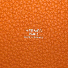 Load image into Gallery viewer, HERMES Picotin Lock Orange Taurillon Clemence Size MM
