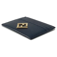 将图像加载到图库查看器中，FENDI FFDiamond Card Case Black8M0445 Leather
