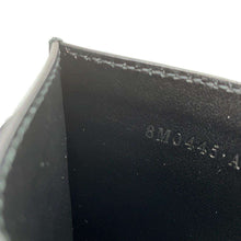 将图像加载到图库查看器中，FENDI FFDiamond Card Case Black8M0445 Leather
