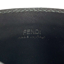 将图像加载到图库查看器中，FENDI FFDiamond Card Case Black8M0445 Leather
