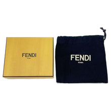 将图像加载到图库查看器中，FENDI FFDiamond Card Case Black8M0445 Leather
