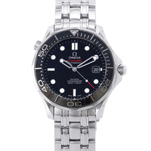 将图像加载到图库查看器中，OMEGA Seamaster Diver300m W41mm Stainless Steel Black Dial212.30.41.20.01.003
