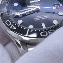 将图像加载到图库查看器中，OMEGA Seamaster Diver300m W41mm Stainless Steel Black Dial212.30.41.20.01.003
