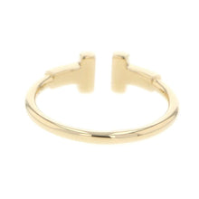 Load image into Gallery viewer, TIFFANY&amp;Co. T Wire Diamond Ring Size Approximately No. 1460147091 18K Yellow Gold
