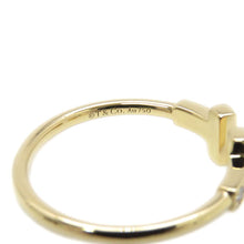 Load image into Gallery viewer, TIFFANY&amp;Co. T Wire Diamond Ring Size Approximately No. 1460147091 18K Yellow Gold
