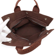 Load image into Gallery viewer, HERMES Her Line Tote Brown Canvas Size PM
