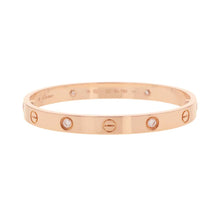 将图像加载到图库查看器中，CARTIER Love breath half diamond Size 16B6069916 18K Pink Gold
