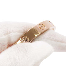 将图像加载到图库查看器中，CARTIER Love breath half diamond Size 16B6069916 18K Pink Gold
