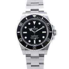 将图像加载到图库查看器中，ROLEX Submariner ー W41mm Stainless Steel Black Dial124060
