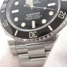 将图像加载到图库查看器中，ROLEX Submariner ー W41mm Stainless Steel Black Dial124060
