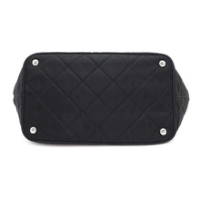 Load image into Gallery viewer, PRADA Quilted ChainTote Bag Black1BG740 Nylon Leather
