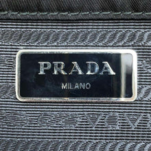 将图像加载到图库查看器中，PRADA Quilted ChainTote Bag Black1BG740 Nylon Leather
