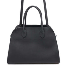 Load image into Gallery viewer, The Row Soft Margaux 12 Handbag BlackW1586 Calf Leather Size W12.6&quot;xH8.9&quot;xD6.9&quot;
