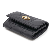 Load image into Gallery viewer, Dior Dior Jolie Glycine Wallet Black Lambskin
