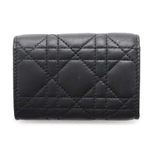 Load image into Gallery viewer, Dior Dior Jolie Glycine Wallet Black Lambskin
