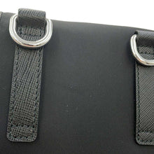 将图像加载到图库查看器中，PRADA Phone holder Black2ZH109 Nylon Leather
