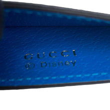 Load image into Gallery viewer, GUCCI GUCCI x Disney GG Supreme Fan Blue/Brown661734 Silk Satin Wood
