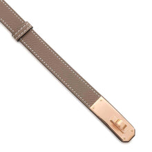 Load image into Gallery viewer, HERMES Kelly belt Etoupe Epsom
