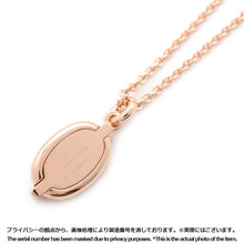 将图像加载到图库查看器中，HERMES Mini Maillon Necklace Size PM Rose KanderH100053 Lacquer Metal
