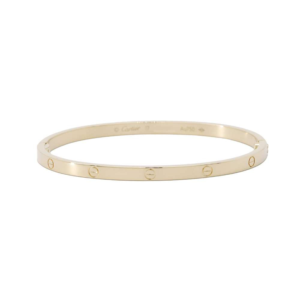 CARTIER Love Breath Small Size SM/17B6047517 18K Yellow Gold