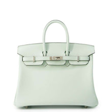 Load image into Gallery viewer, HERMES Birkin VertPeppermint Swift Leather Size 25
