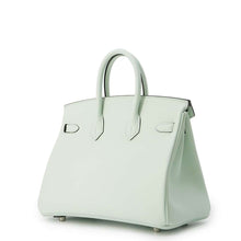 Load image into Gallery viewer, HERMES Birkin VertPeppermint Swift Leather Size 25
