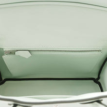 将图像加载到图库查看器中，HERMES Birkin VertPeppermint Swift Leather Size 25
