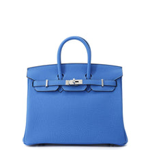 Load image into Gallery viewer, HERMES Birkin Blue Hydra Togo Leather Size 25
